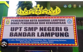 Kepala Sekolah SMPN 6 Bandar Lampung Di Duga Mar,up Laporan Pertanggung Jawaban ,Dana Bantuan Operasional Sekolah