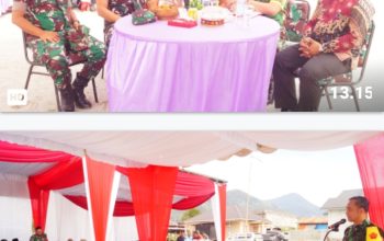 Dihadapan Tim Wasev, Dansatgas TMMD ke-126 Paparkan Pelaksanaan TMMD Di Bener Meriah