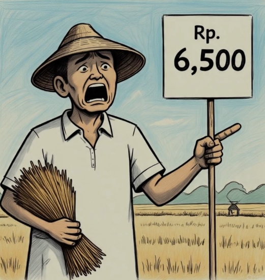 Harga Padi di Bawah HPP, Pemerintah dan Aparat Aceh Timur Terindikasi Tutup Mata.
