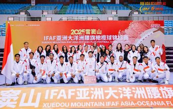 Timnas Flag Football Indonesia Ukir Prestasi di IFAF Asia–Oceania Championship 2025!