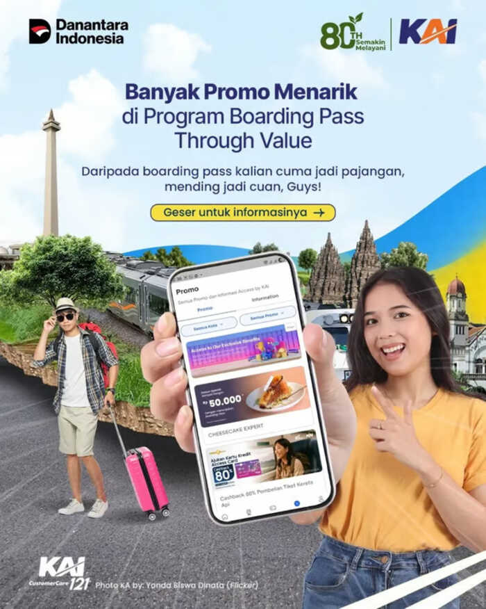 Boarding Pass KAI Bernilai Lebih: Nikmati Keuntungan Eksklusif Hingga 50% Setelah Tiba di Tujuan