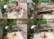 Warga Baweng Nikmati Air Bersih Hasil Sumur Bor TMMD