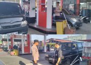 Polsek Bebesen Terus Lakukan Pengaturan Arus Lalin di Tiga SPBU, Wujudkan Kelancaran dan Kenyamanan Masyarakat