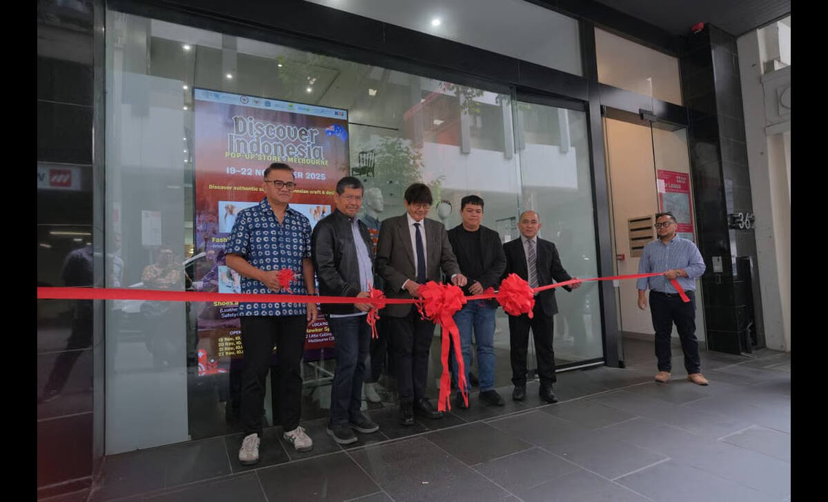 KAI Dukung Pop Up Store UMKM Indonesia di pusat Kota Melbourne