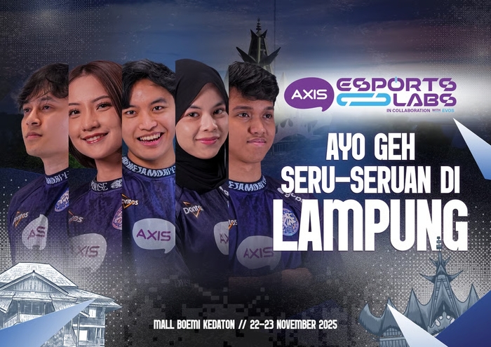 AXIS dan EVOS Membawa AXIS Esports Labs: Dorong Pertumbuhan Ekosistem Esports di Lampung