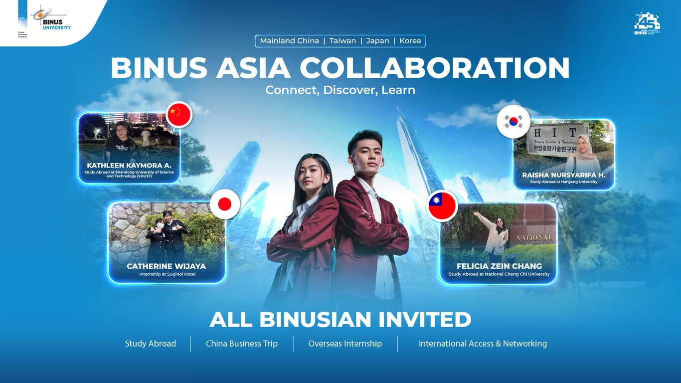 BINUS University Hadirkan BINUS Asia Collaboration untuk Memperluas Akses Mahasiswa Menuju Pengalaman Global