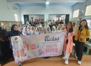 Fanbo Ajak Remaja Tampil Optimal Luar Dalam Lewat Beauty Class dan Content Creator Bareng Priska Sahanaya di SMK Puspita Persada
