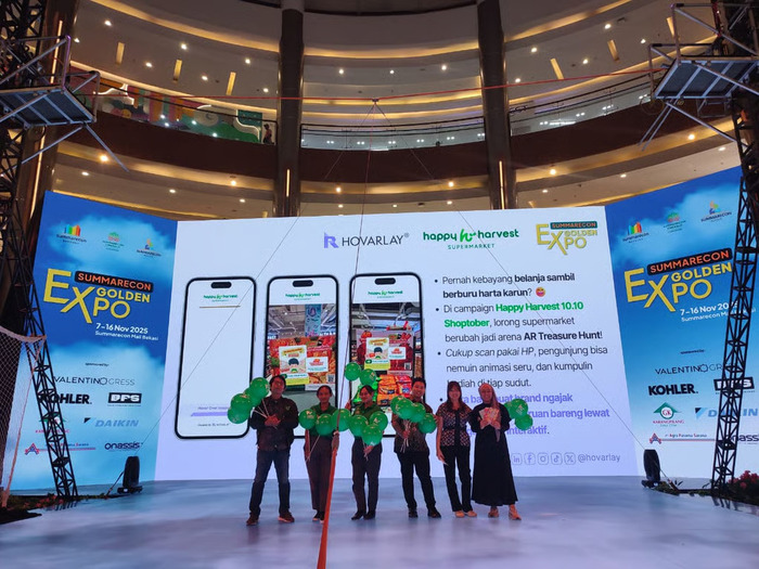 HOVARLAY Transformasikan Aktivasi Brand Lewat AR di Summarecon Golden Expo 2025