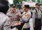Kapolres Pimpin Apel Penyambutan dan Pembukaan Latja Siswa Diktuba Polri SPN Polda Aceh di Polres Aceh Tengah