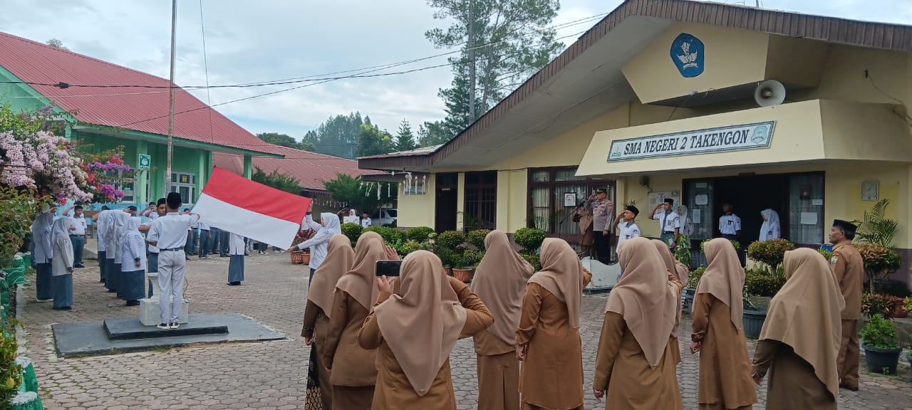 Saweu Sikula, Kasat Binmas Polres Aceh Tengah Gencarkan Edukasi Pelajar, Kali Ini di SMA Negeri 2 Takengon