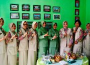 Ibu Ketua Persit KCK PD Iskandar Muda Tinjau TK Kartika Cabang XIV – 21 Di Bener Meriah
