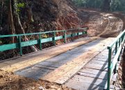 Jembatan Penghubung ke Desa Kute Keramil Rampung 100 Persen, Wujud Nyata TMMD ke-126 Kodim 0106/Aceh Tengah