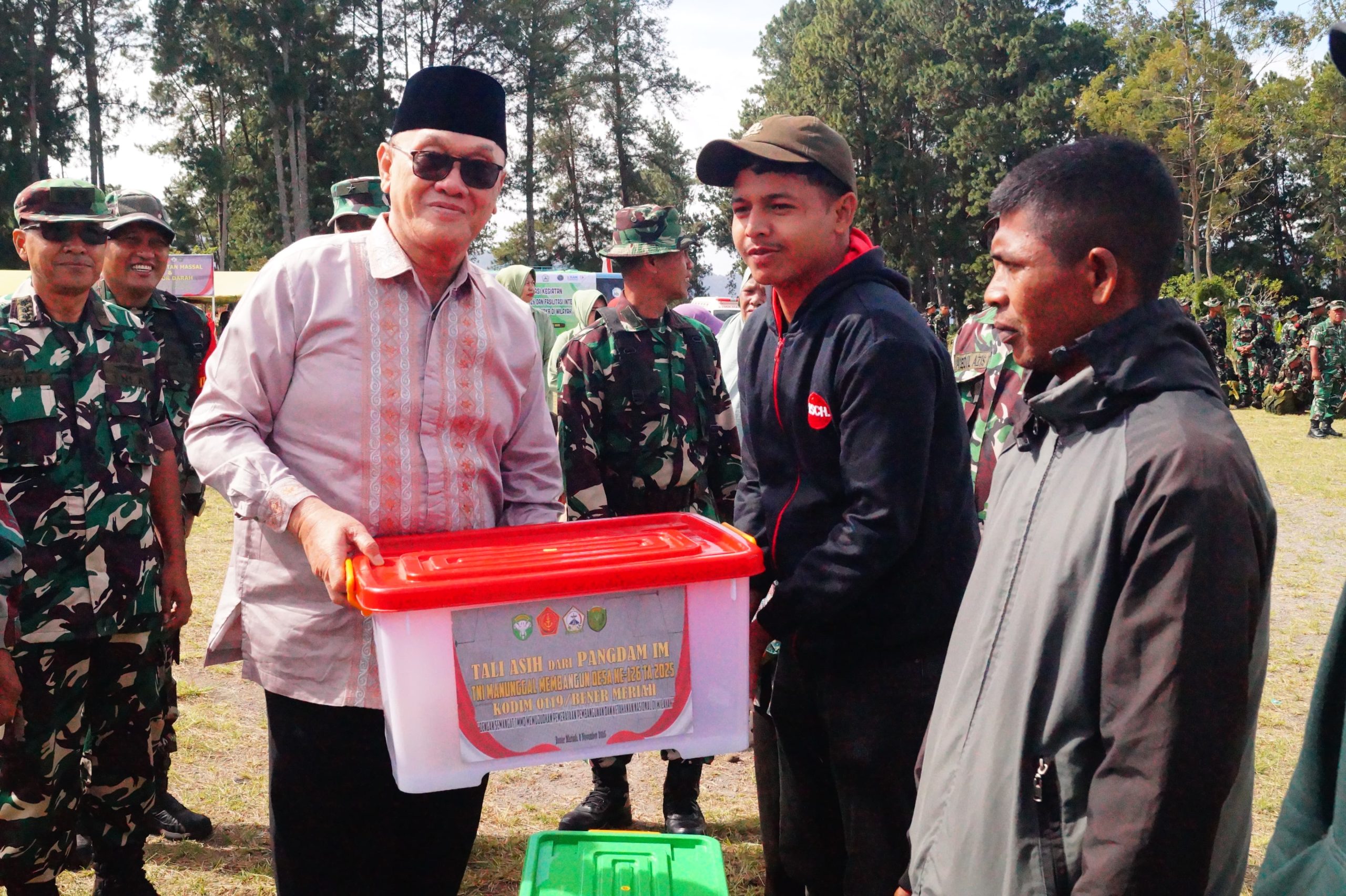 Kasdam IM, Tutup TMMD Reguler ke-126 Di Bener Meriah