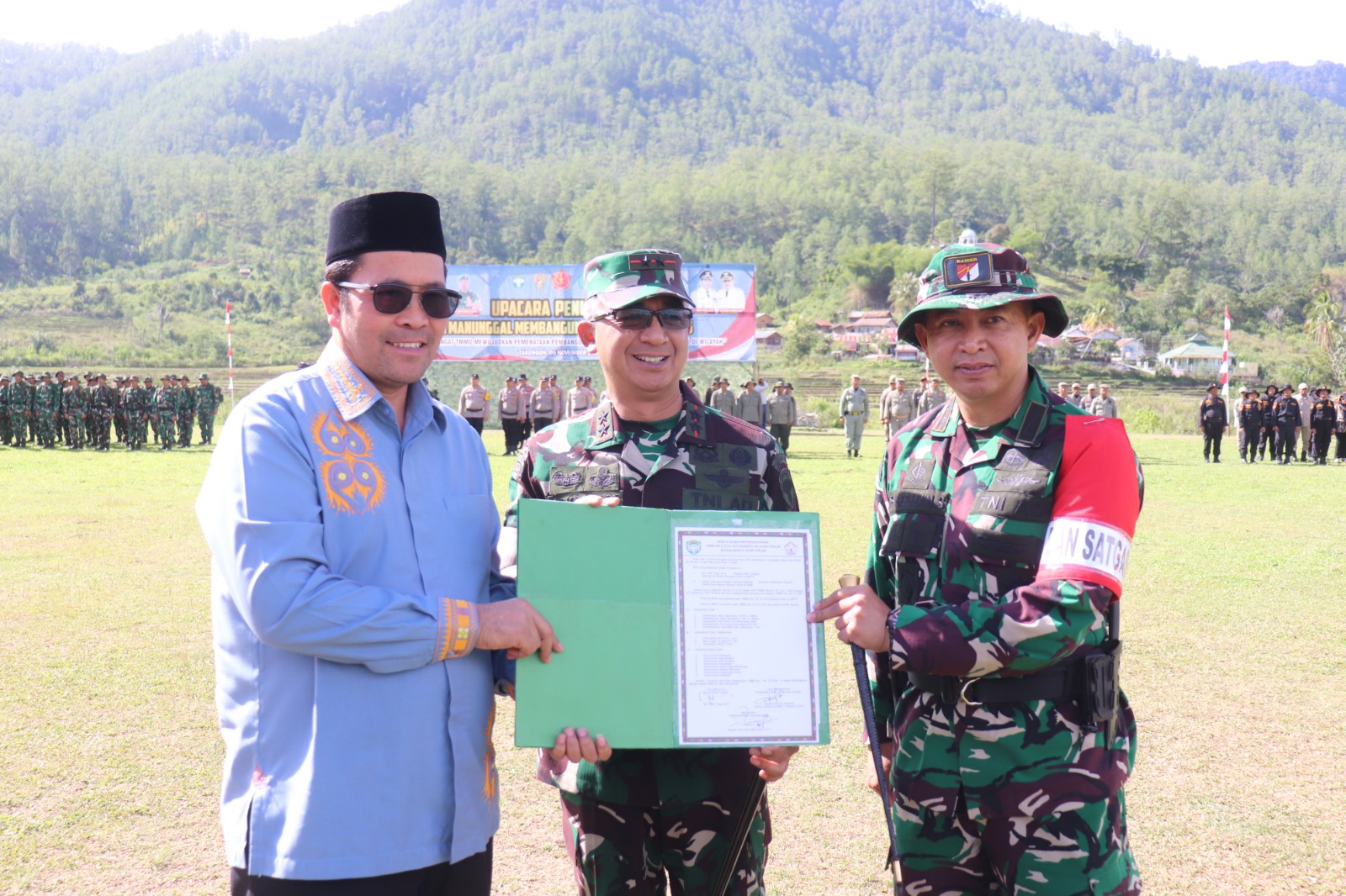 Pangdam Iskandar Muda Tutup TMMD Ke-126 di Aceh Tengah Wujud Nyata Kemanunggalan TNI Dan Rakyat