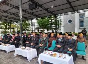 Anggota Kodim 0119/BM Ikuti Upacara Hari Pahlawan Dengan Khidmat Di Lapangan Setdakab Bener Meriah