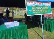 Warga Desa Kute Riyem Di Hari Penutupan TMMD reguler ke 126 Serbu Pasar Murah