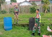 Babinsa Beri Masukan Kepada Petani Agar Ketahanan Pangan Dapat Terealisasi
