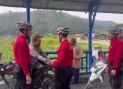 Dekat dengan Masyarakat, Polisi Pariwisata Polres Aceh Tengah Gelar Patroli Bersepeda di Kawasan Wisata