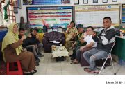 Peduli terhadap Pendidikan, Babinsa Koramil 03/TG Komsos Dengan Dewan Guru