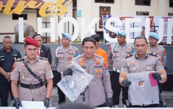 Tak Tunggu Lama-Lama,Kasus Penembakan Di Cot Kumbang Berhasil Di Ringkus Anggota Polres Lhokseumawe