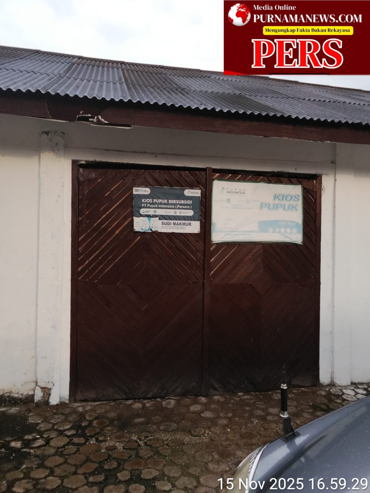 Diduga Kios Pupuk Sudi Makmur Desa Sidomukti Kecamatan Tanjung Sari, Jual Pupuk Di Atas HET