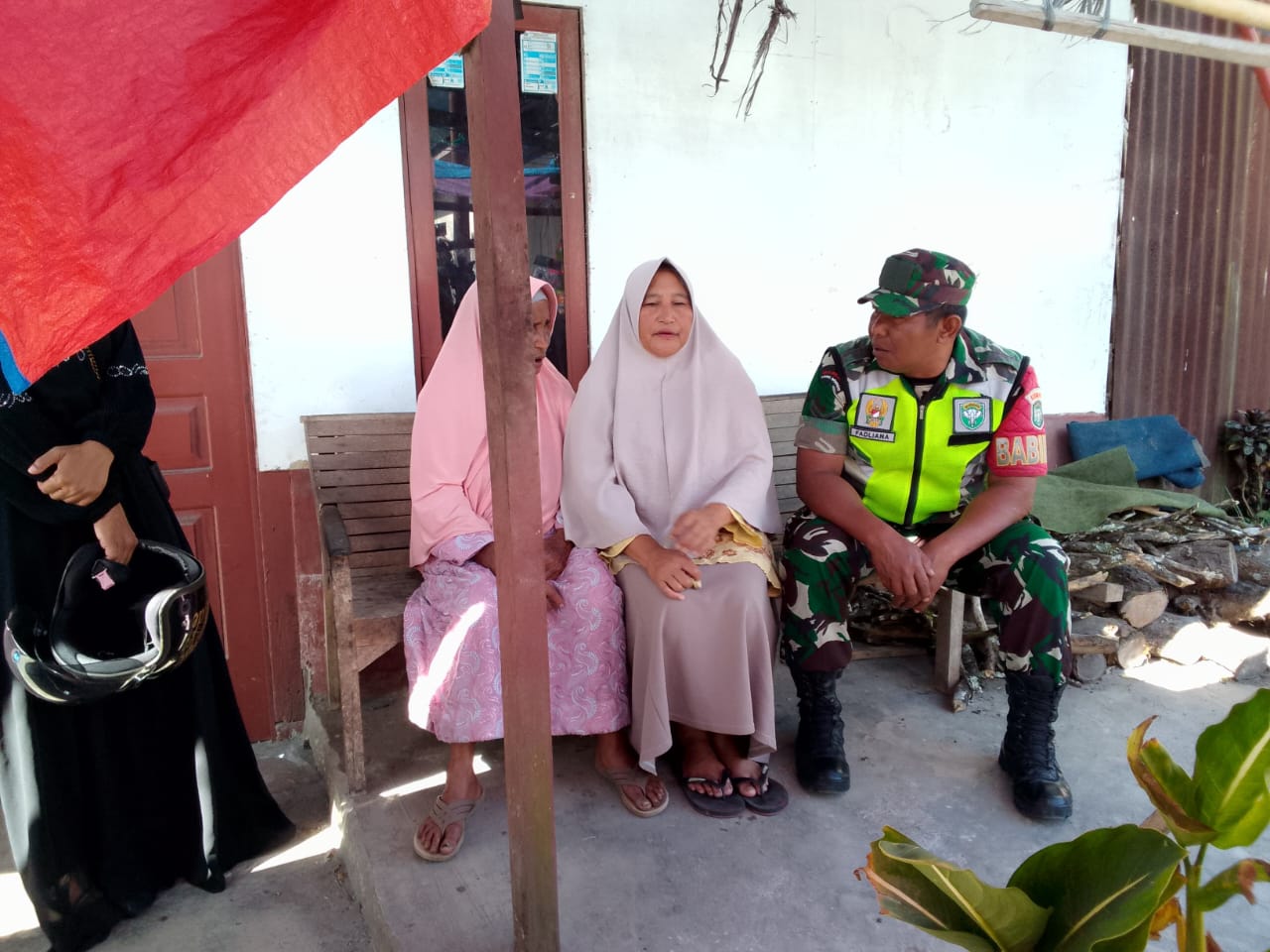 Komsos Dijadikan Sarana Babinsa Menjalin Silaturahmi Dan Himbauan Di Wilayah Binaan