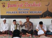 Polres Bener Meriah Gelar Jum’at Berkah dan Jum’at Curhat di Kampung Suka Jadi, Wujudkan Kedekatan Polri dengan Masyarakat