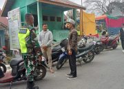Babinsa Ingatkan Warga Tingkatkan Kewaspadaan Di Musim Penghujan