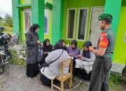 Babinsa Komsos Sampaikan Himbauan Menjaga Kesehatan Hingga Pengawasan Terhadap Anak-anak