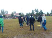 Lapangan Hijau Kompi 3 Bataliyon B Pelopor Bener Merah Di Padati Warga Dalam Kegiatan Lomba Layang Tunang