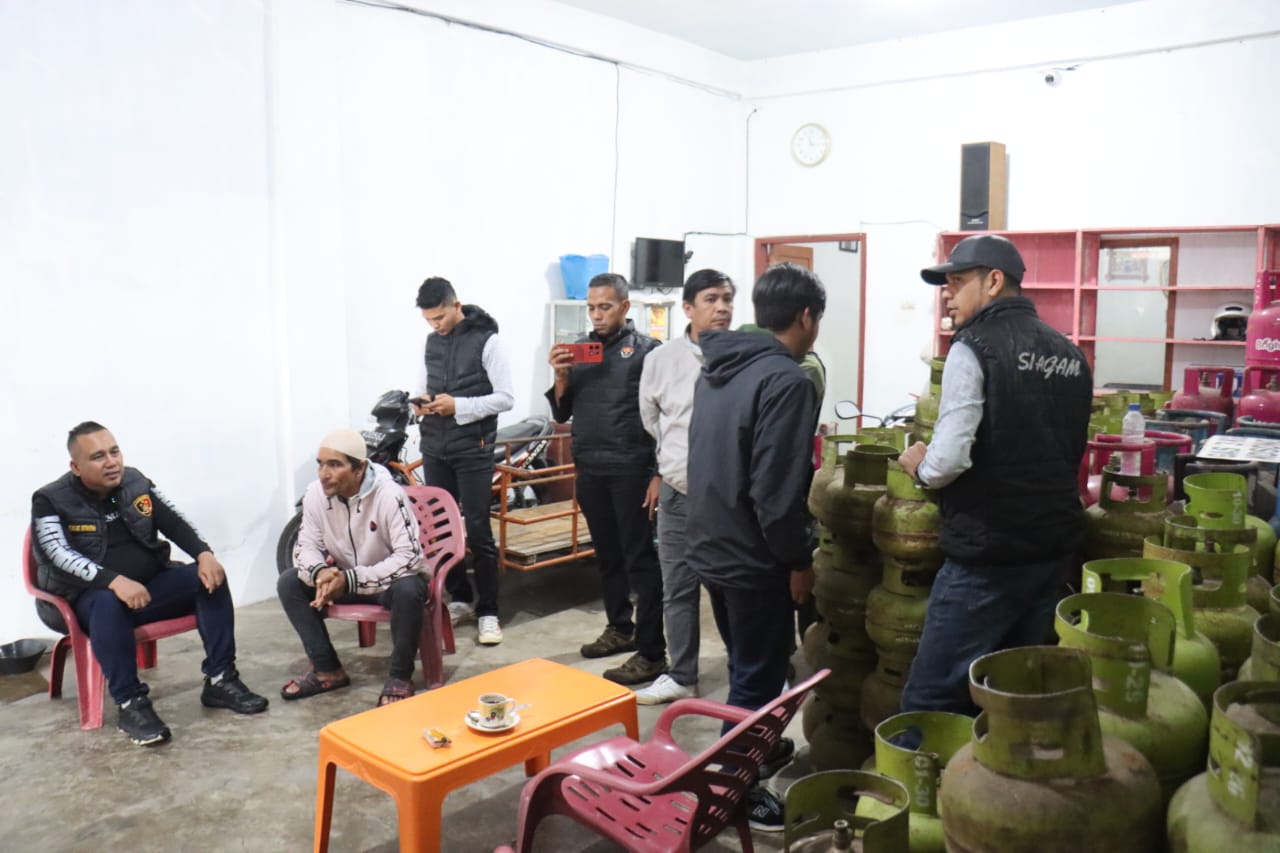 Polres Aceh Tengah Sidak Pangkalan dan Ungkap Penyebab Kelangkaan Gas LPG Subsidi
