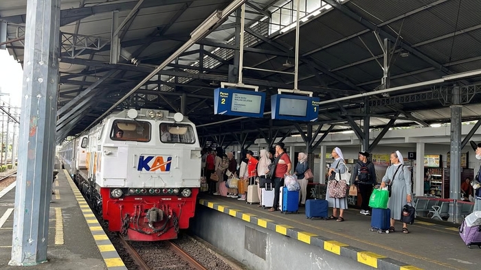 Tiket Libur Angkutan Natal 2025 dan Tahun Baru 2026 dari Daop 6 Yogyakarta Masih Tersedia