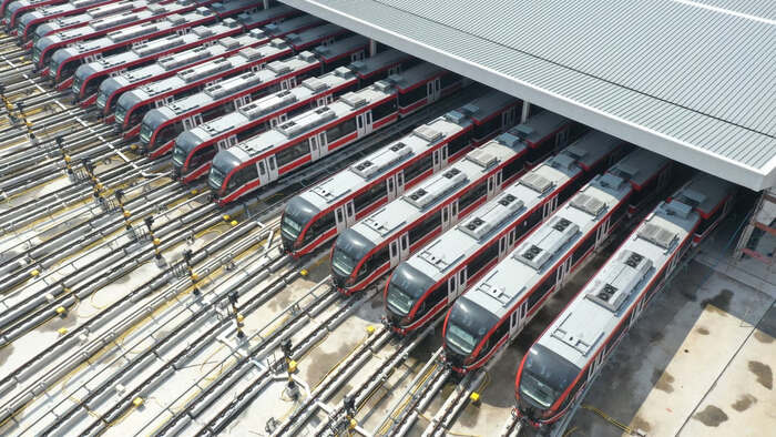 KAI Uji Coba Operasional 2 Trainset Baru LRT Jabodebek untuk Tingkatkan Layanan