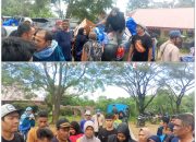 Bantuan Sembako dari Ibu Melani Subarni Ringankan Beban Pengungsi Kampung Uning Mas, Bener Meriah