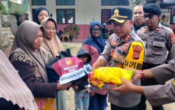 Sinergi untuk Kemanusiaan, Polres Aceh Tengah Bersama Relawan H. Subarni Salurkan Bantuan di Dua Kecamatan