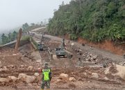 Pengerjaan Jembatan Bailey Di Wih Pase Lintas Eks KKA Capai 35 Persen