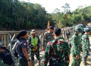 Progres pembangunan Jembatan Bailey Capai 90 Persen, Siap Untuk Digunakan