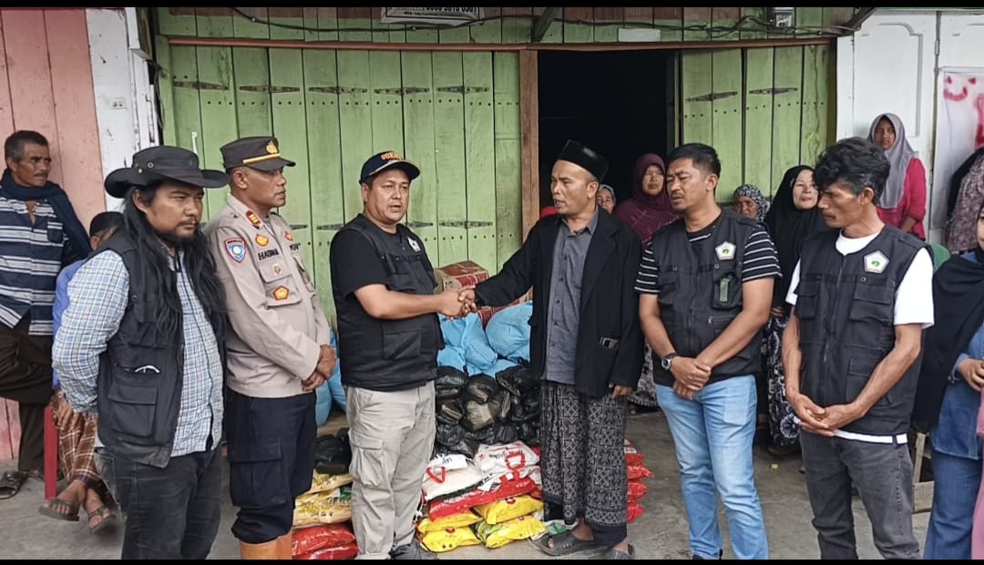 Sinergitas Demi Kemanusiaan, Gayo Musara Sumatera Utara dan Polres Bener Meriah Distribusikan Logistik ke Korban Banjir dan Longsor