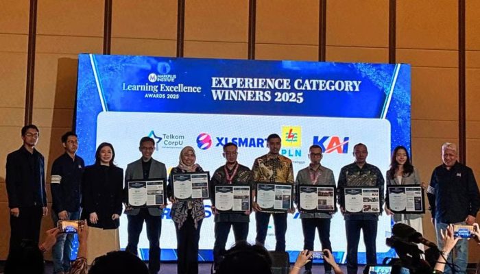 KAI Raih Learning Excellence Awards 2025 dari MarkPlus Institute