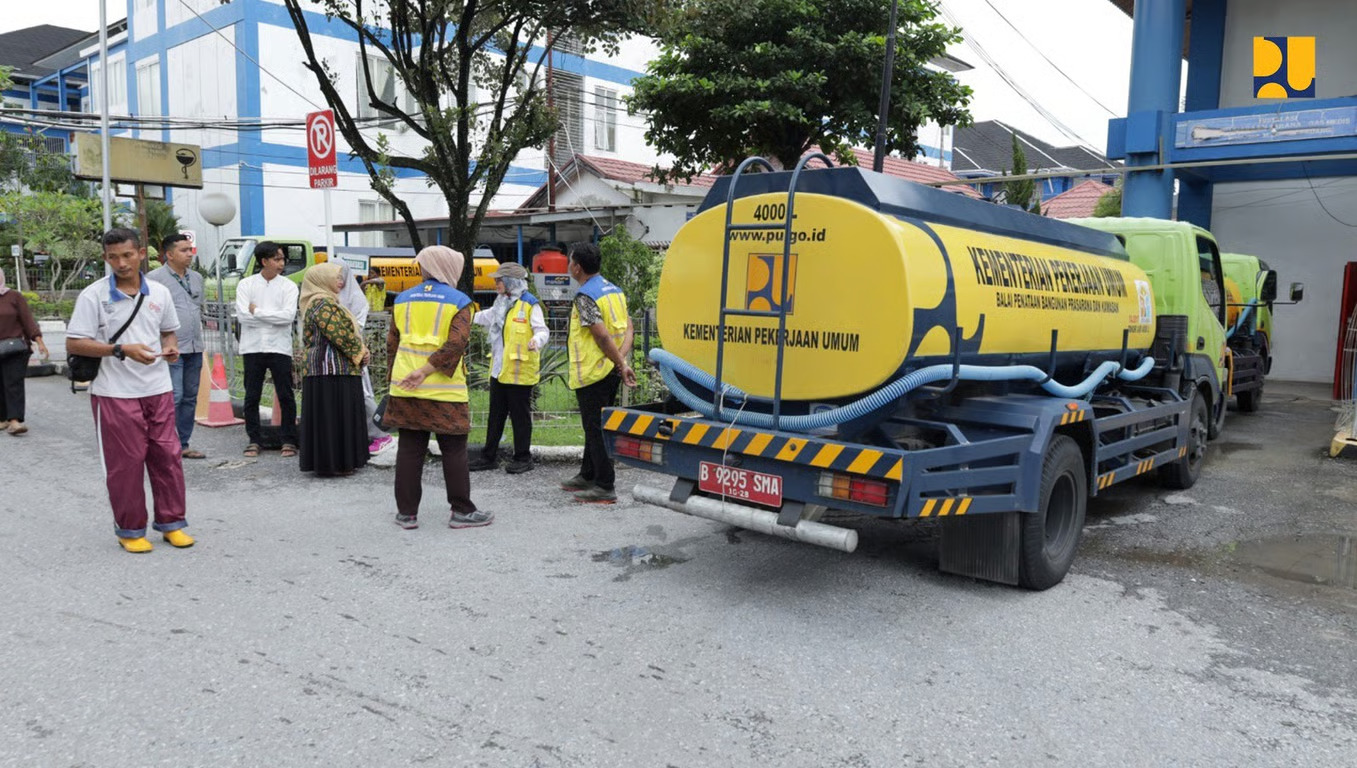 Kementerian PU Pasok Air Bersih dan Sanitasi untuk Korban Bencana di Kabupaten Agam, Sumatera Barat