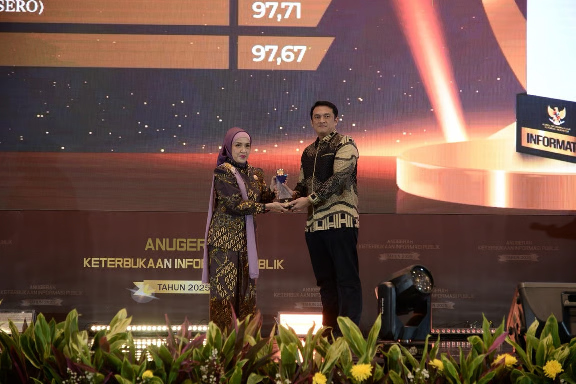PTPN III (Persero) Raih Predikat Informatif Dua Tahun Berturut-turut di Anugerah Keterbukaan Informasi Publik 2025