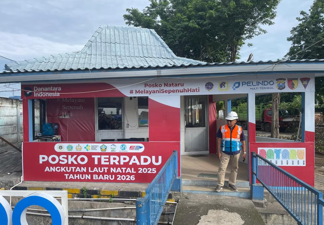 Pastikan Pelayanan Sepenuh Hati Selama Nataru, Pelindo Siapkan Terminal Penumpang Pelabuhan Gresik
