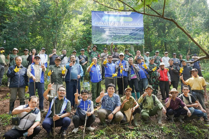 Pertamina Peringati Hari Jadi dengan Penghijauan Ratusan Hektare Lahan