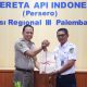 Upaya Selamatkan Aset Negara, KAI Divre III Terima e-Sertipikat Dari Badan Pertanahan Nasional (BPN) Kabupaten Ogan Ilir