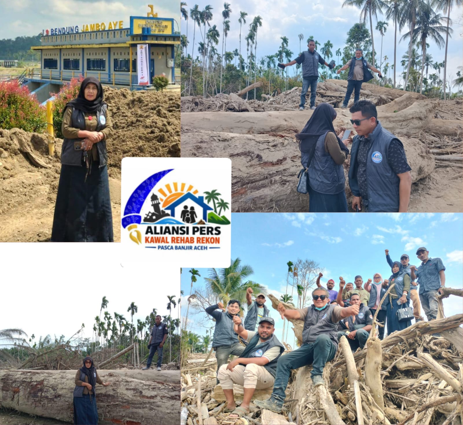 Dua Bulan Pascabanjir, Warga Buket Linteung Aceh Utara Baru Terima Bantuan Beras 2,2 Kg per Jiwa dari Pemerintah.