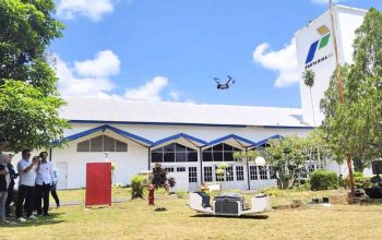 Pengujian Drone Otomatis Mendukung Pengawasan Keamanan Aset Migas