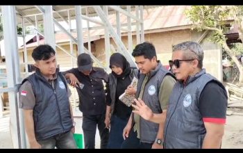 Pembangunan Huntara Gampong Pante Rambong, Terindikasi Asal Jadi.