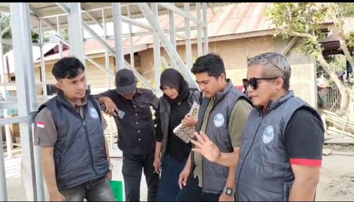 Pembangunan Huntara Gampong Pante Rambong, Terindikasi Asal Jadi.