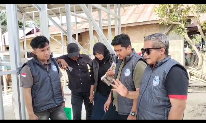 Pembangunan Huntara Gampong Pante Rambong, Terindikasi Asal Jadi.