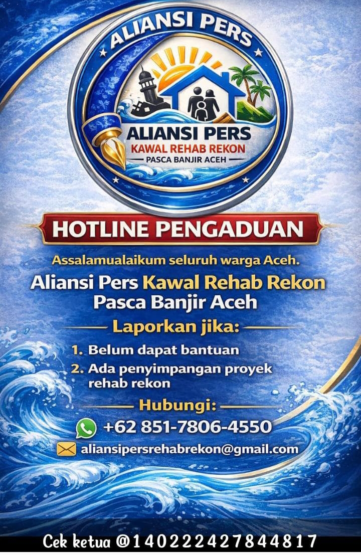 Aliansi Pers Soroti Pendataan Rumah Korban Banjir DiAceh Timur Menuai konflik Ditingkat Desa.